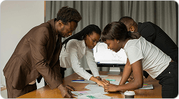 Image showing team discussion